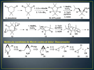 Molécula candidata de Merck contra el dolor: Desconexión
 