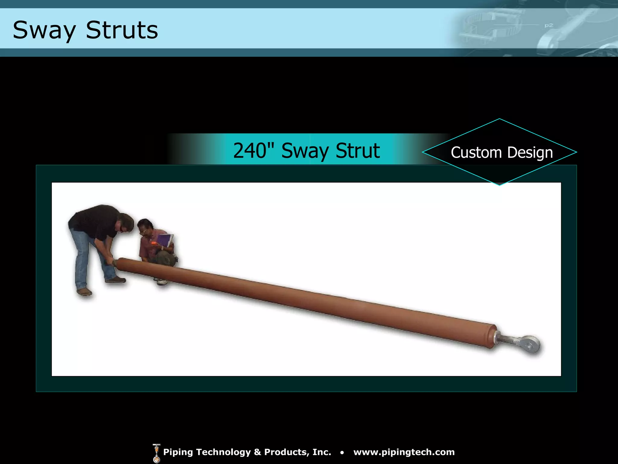 Sway Struts 240" Sway Strut Custom Design 