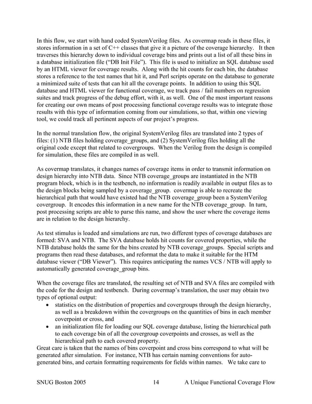 System Verilog Functional Coverage