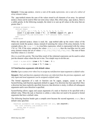 snug07_Verilog Gotchas for Verification.pdf