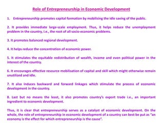 Concept of Entrepreneur and Entrepreneurship