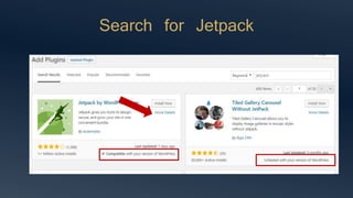 Search for Jetpack
 