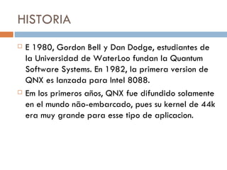 So Qnx | PPT