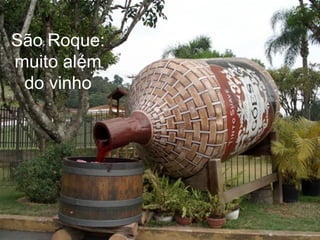 São Roque: muito além do vinho 