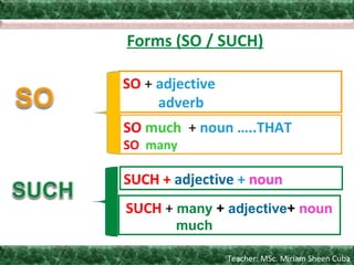 Such Example EMPHASIS- SO / SUCH | PPT