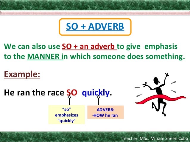 Give Five Example Of Adverb Of Manner : PPT - Sentence Adverbs ...