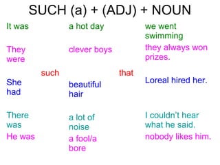 Such Example So such-too-enough | PPT