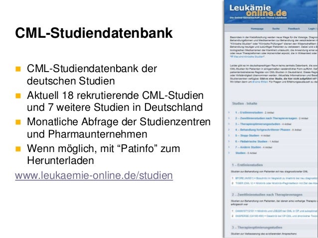 Leukämie online treffen