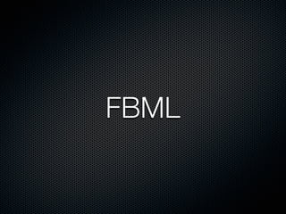FBML
 