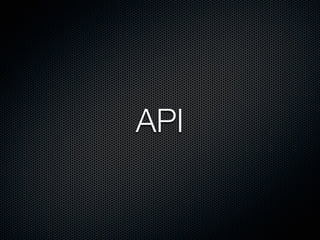 API
 