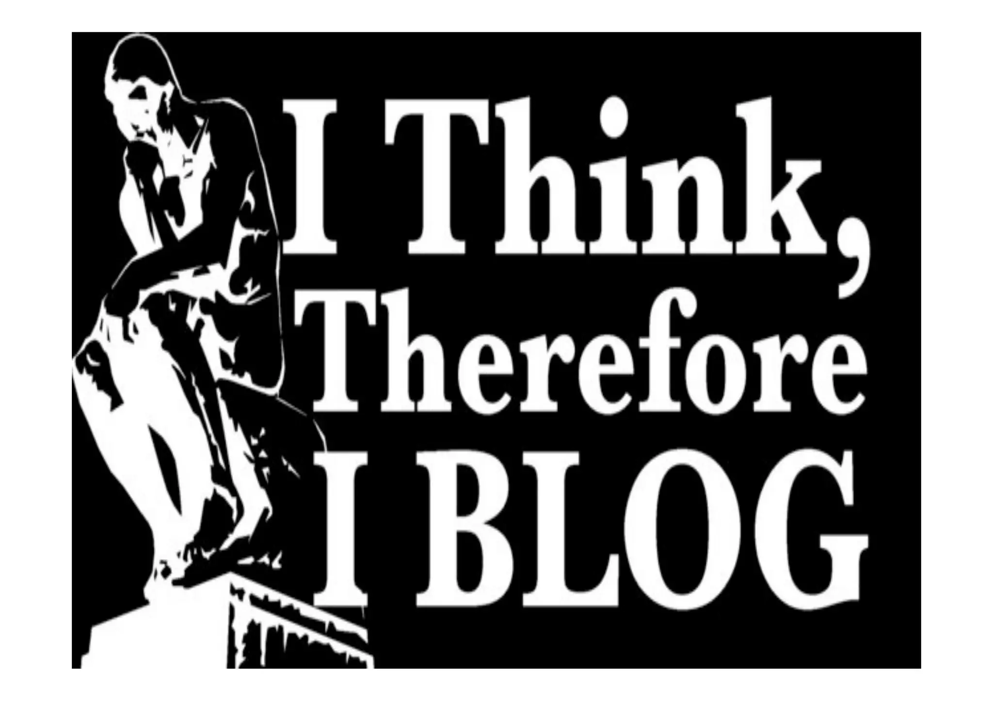 So you've got a blog!