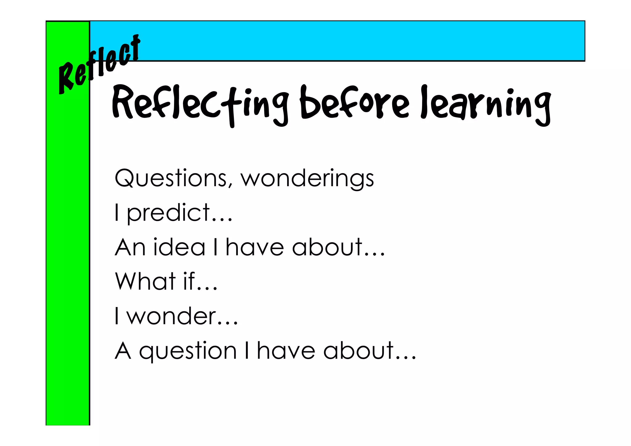 So you've got a blog!