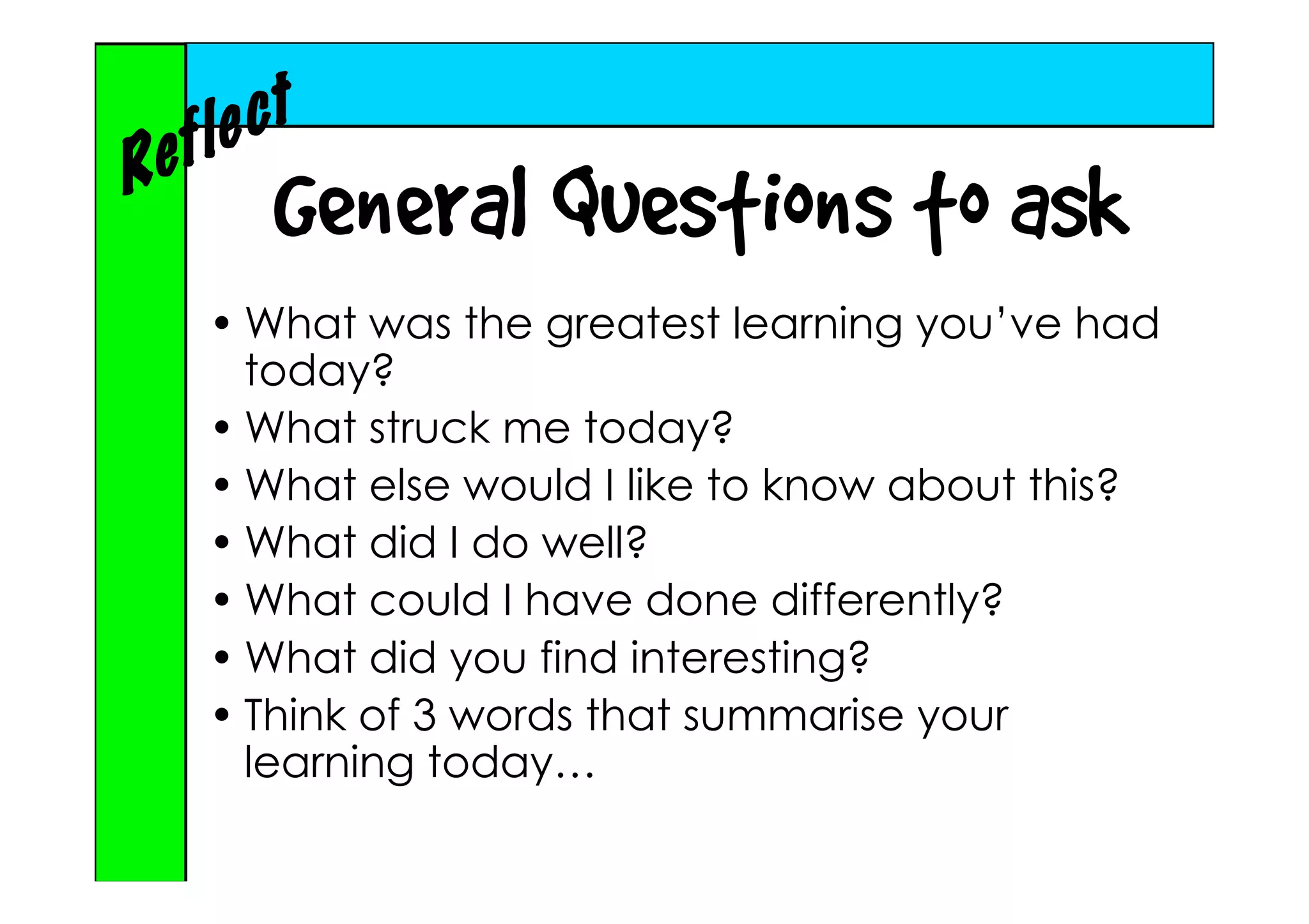 So you've got a blog!