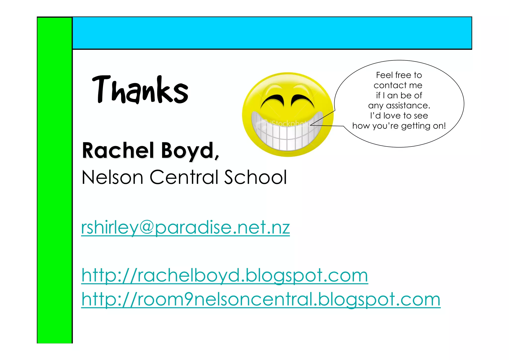 So you've got a blog!