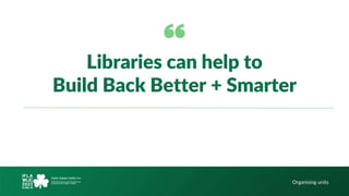 Leaving no one behind: Marketing sustainable libraries