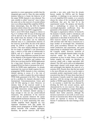 Performance of Semiconductor Optical Amplifier | PDF