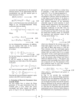 Performance of Semiconductor Optical Amplifier | PDF