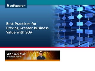 Best Practices for Driving Greater Business Value with SOA 