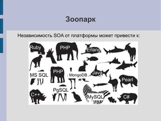 Сетевые задержки!
1) Скорость эскадры определяется самым медленным
кораблем!
2) Длинный путь запроса-ответа
3) Бинарный или текстовый протокол?
Сервис-
Агрегатор
Сервис 1 Сервис 2
Прокси
Клиент
Сервис 1 Сервис 2
Клиент
Service
Broker
getService
IP or domain
2
3 4
1
3
4
Прокси
1
2
 