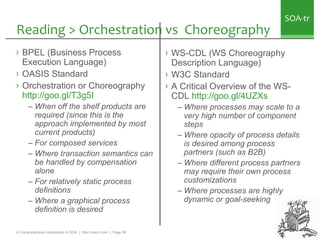 SOA-tr
Reading > Orchestration vs Choreography
› BPEL (Business Process                                            › WS-CD...