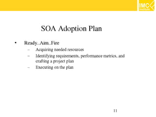 Service Oriented Architecture (SOA) [5/5] : SOA Best Practices | PDF