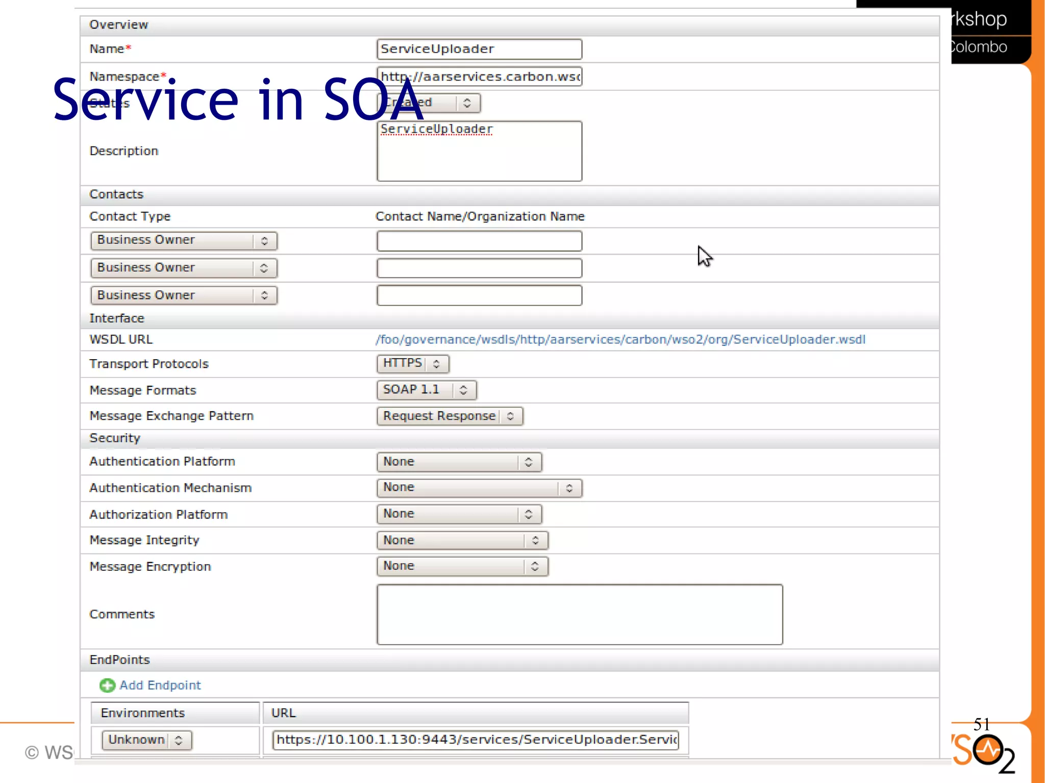 51
Service in SOA
 