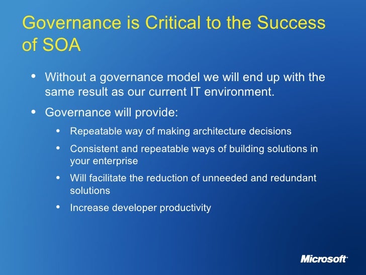 SOA in Financial Services SOA in Financial Services