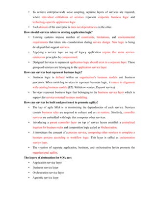 SOA unit-3-notes-Introduction to Service Oriented Architecture | PDF