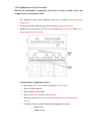 SOA unit-3-notes-Introduction to Service Oriented Architecture | PDF