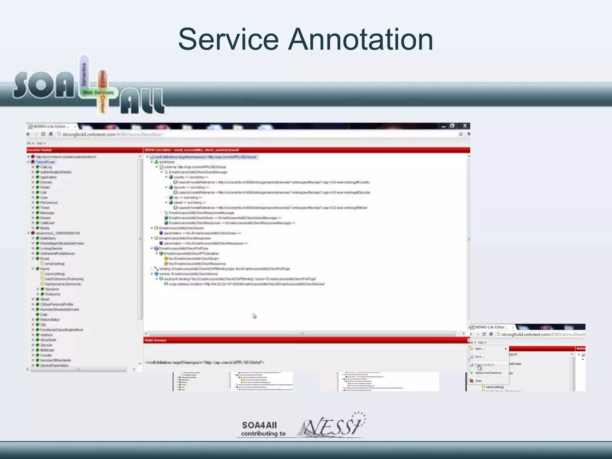Service Annotation
 