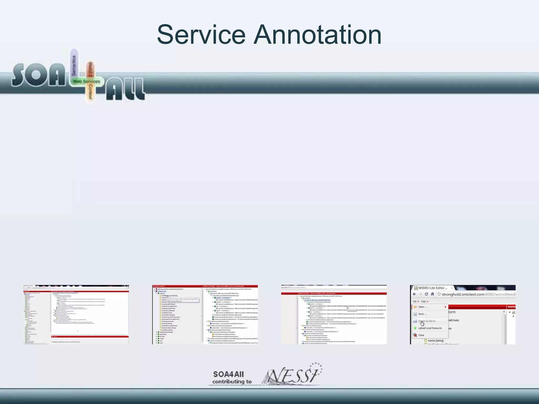 Service Annotation
 