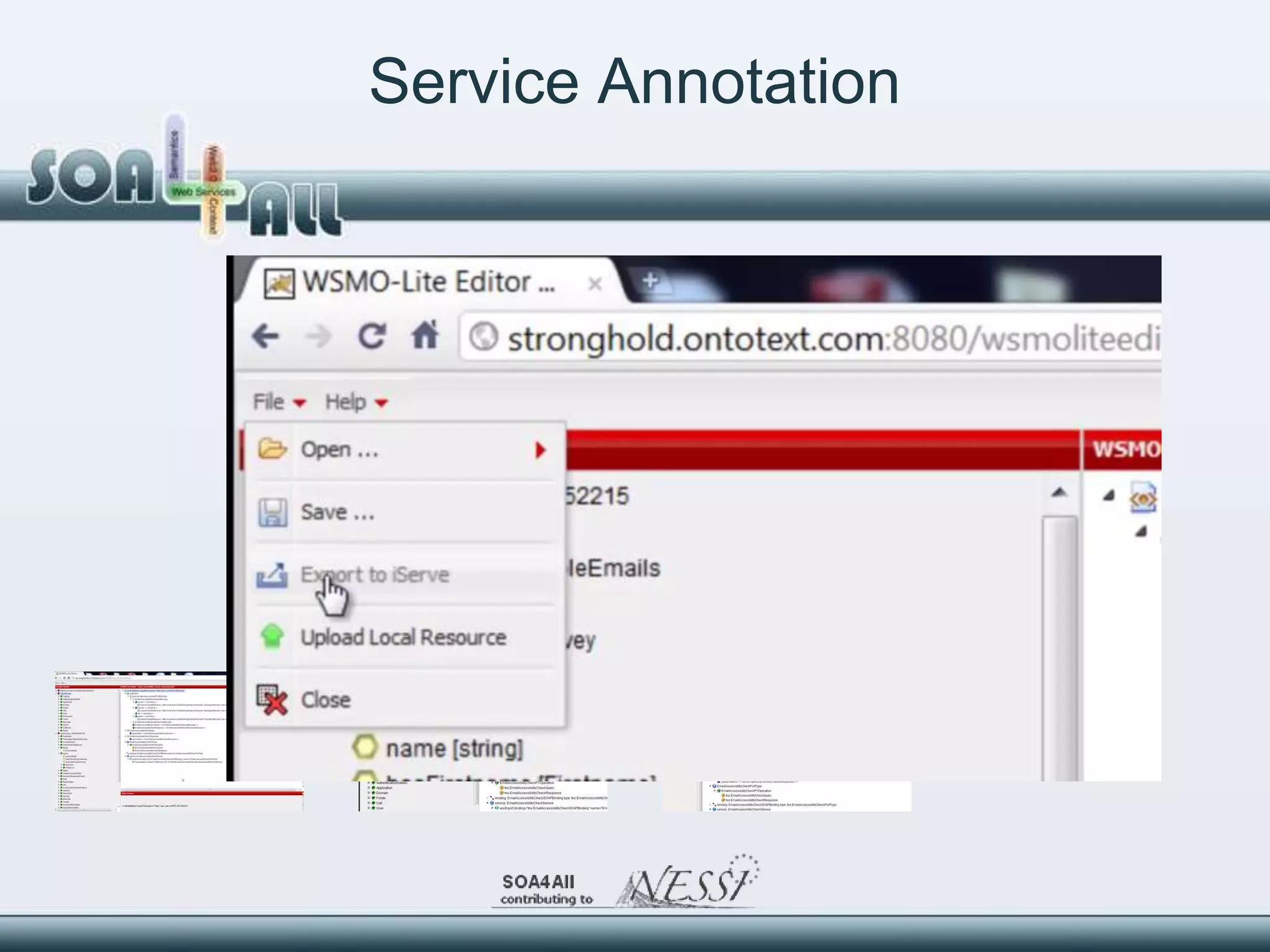 Service Annotation
 