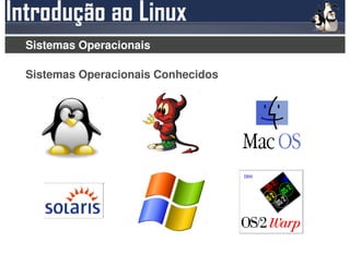 Sistemas Operacionais

Sistemas Operacionais Conhecidos
 