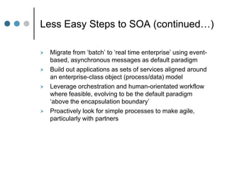 SOA - Enabling Interoperability And Business Agility March 2009