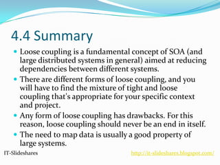 Lecture 04 - Loose Coupling | PPTX
