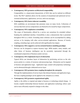 IT6801-Service Oriented Architecture | PDF