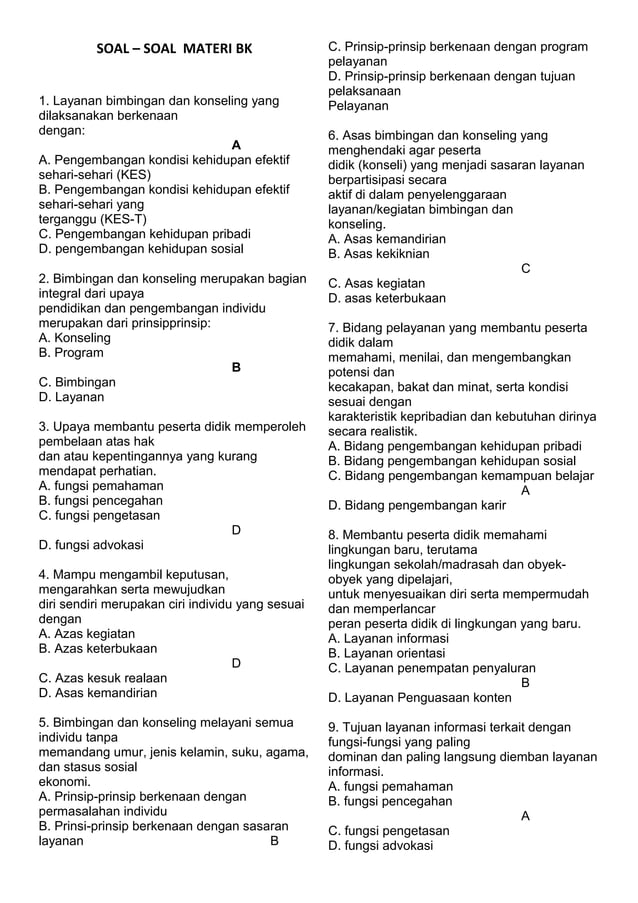Memahami Diri Sendiri dan Lingkungan