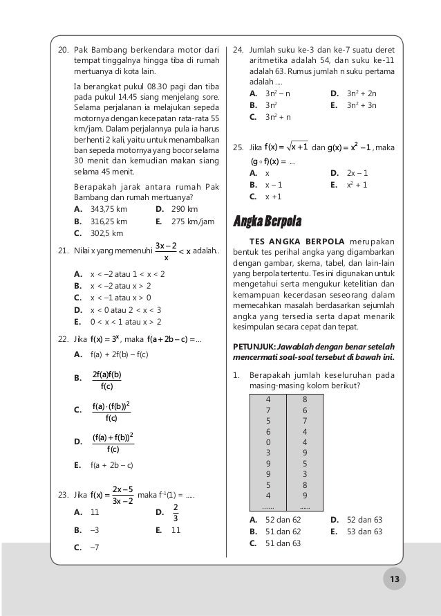 Soal Cpns Paket 2