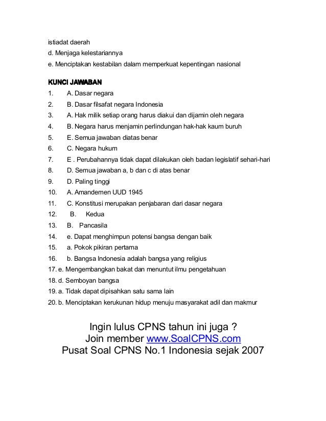 Best Soal Twk Stan Pdf