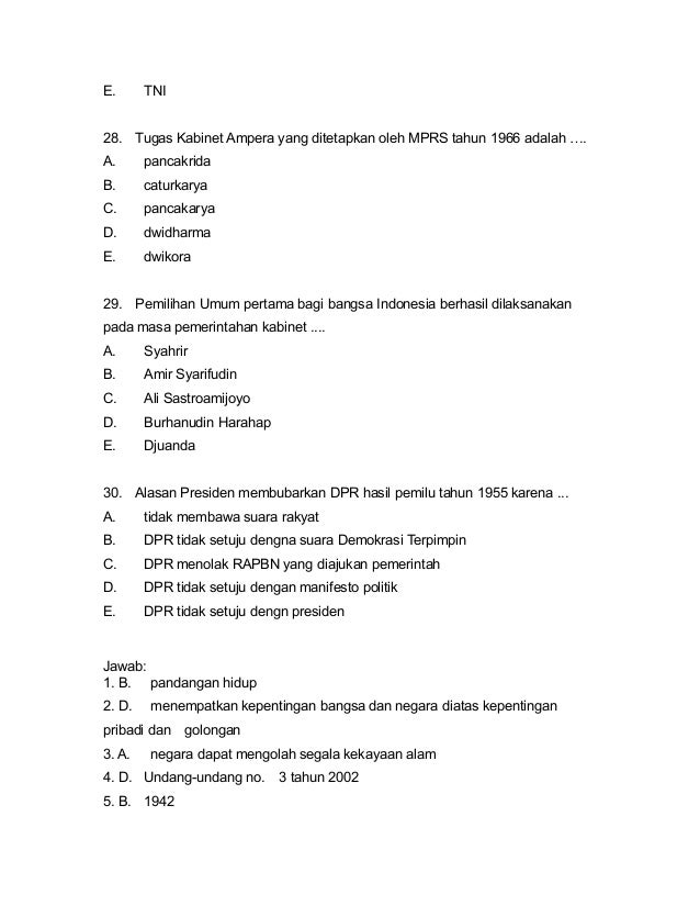 Soal Twk Cpns 2018 Pdf