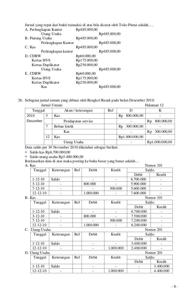 Soal Ekonomi Tryout 1 Paket A