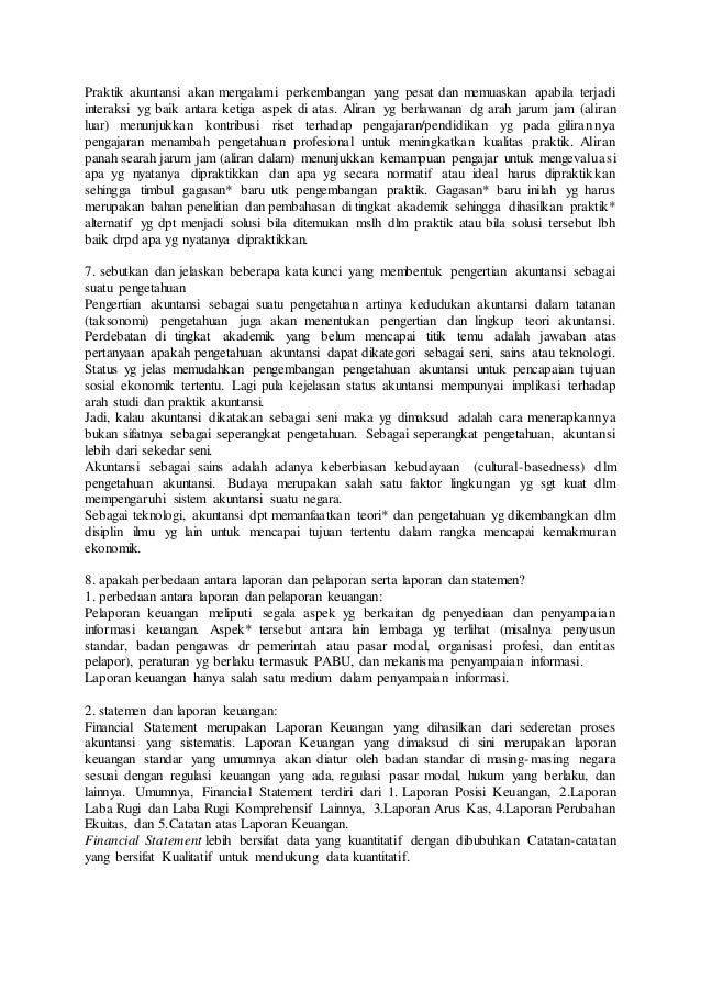 Soal Jawab Teori Akuntansi Suwardjono