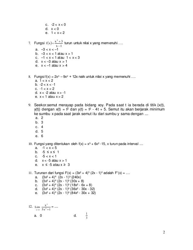 Soal matematika-kelas-xi-sma-persiapan-ujian-akhir-semester-2