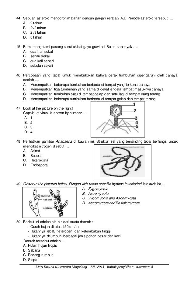 Soal Penyisihan Msi 2013