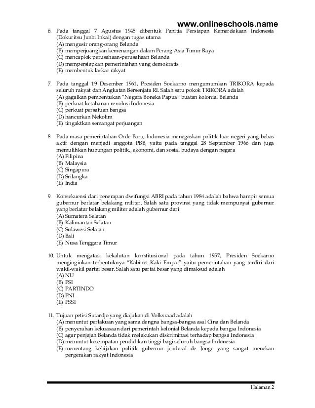 Soal sejarah-snmptn-2008-103