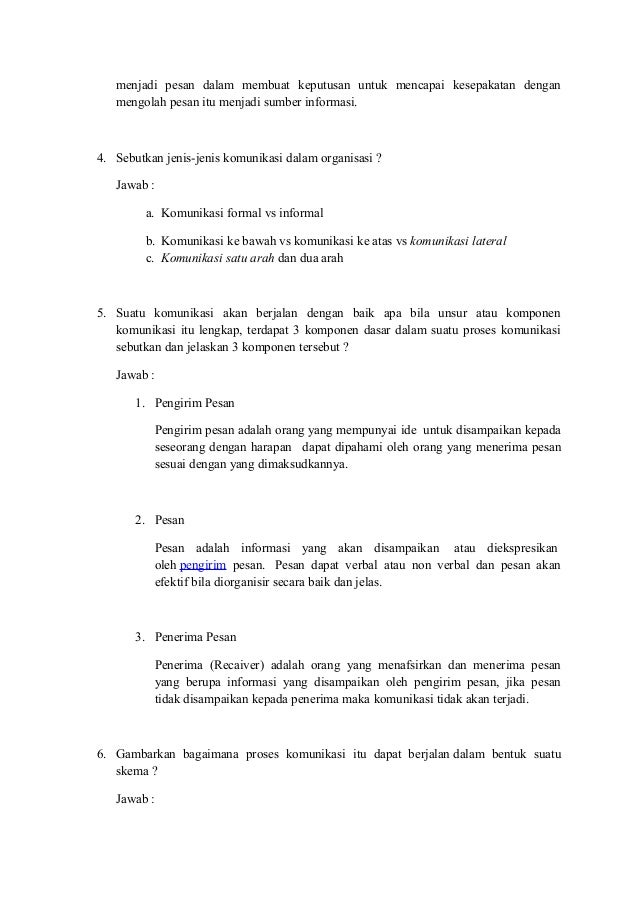 Kumpulan Soal Dan Jawaban Sosiologi Pedesaan Part 1