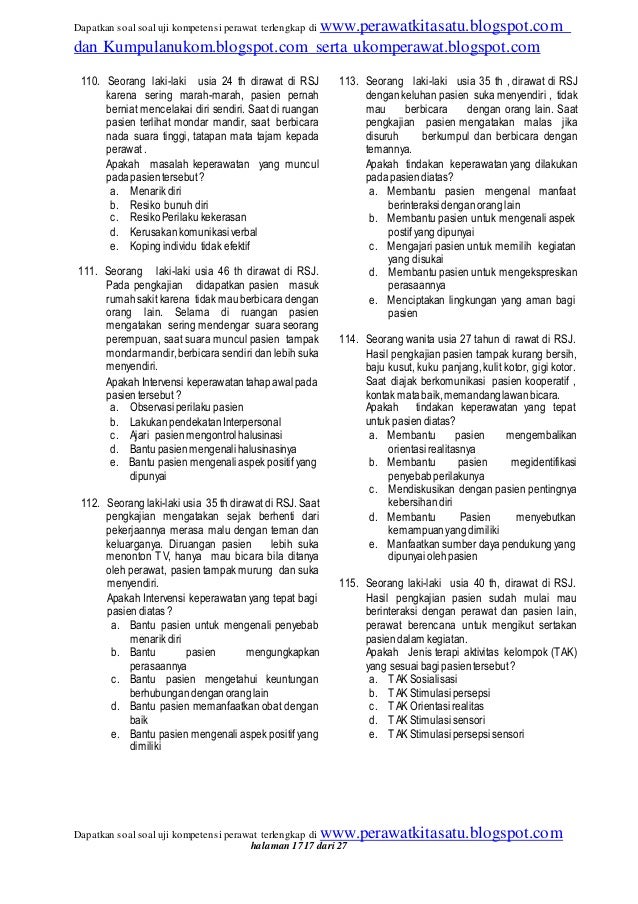 Soal Ukom Perawat 2019 Dan Kunci Jawaban Buku Sekolah Soal Ukom Perawat 2019 Dan Kunci Jawaban Buku Sekolah