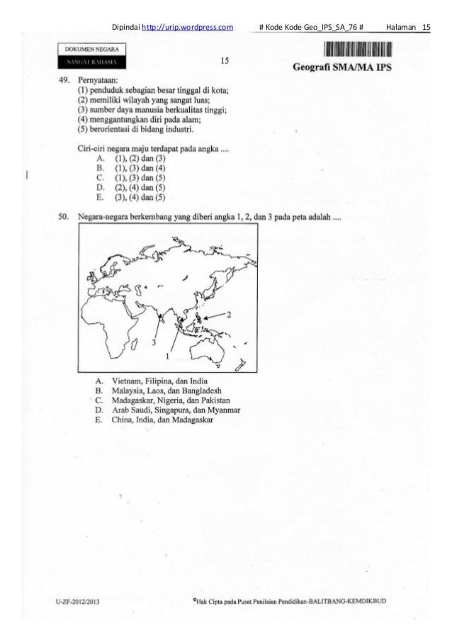 Soal Un Negara Maju Dan Berkembang Guru Paud Soal Un Negara Maju Dan Berkembang Guru Paud