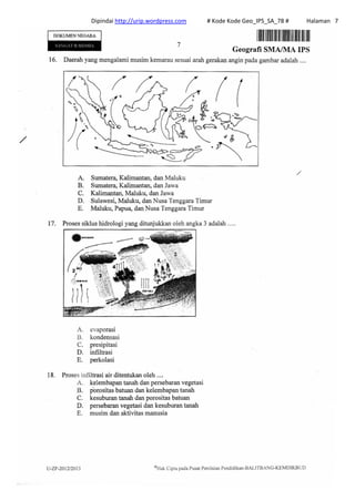 Dipindai http://urip.wordpress.com # Kode Kode Geo_IPS_SA_78 # Halaman 7
 