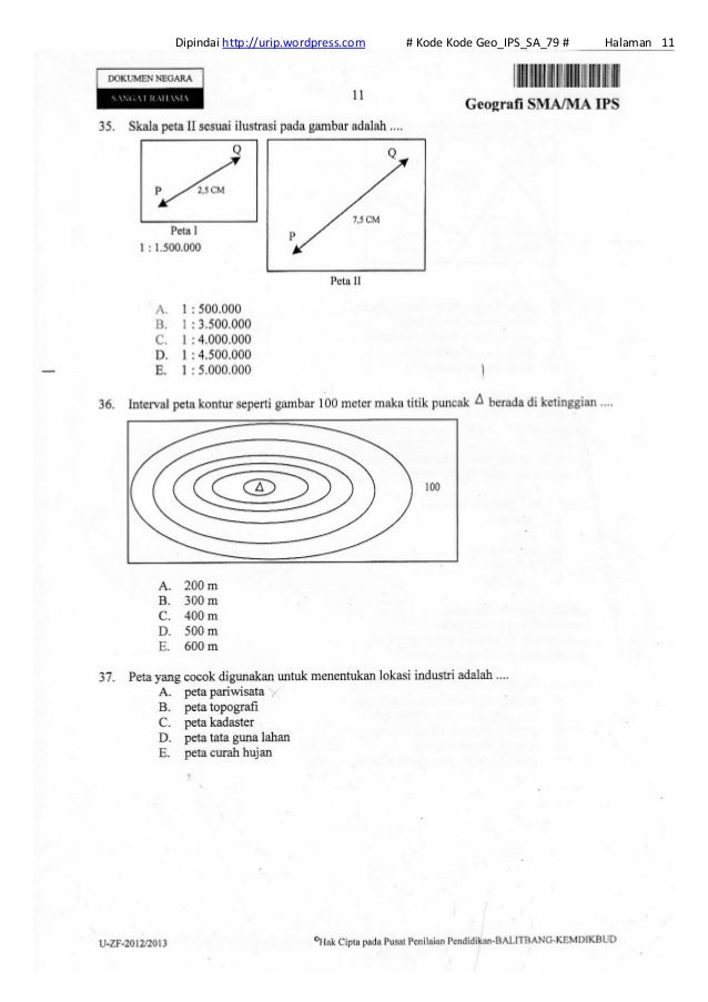 Soal Un Geografi Sma Ips 2013 Kode Geo Ips Sa 76 Source: dokumen.tech
Jika anda ingin melihat dokumennya langsung saja diklik link view, maka dokumennya pun akan ditampilkan, dan jika dokumen soal ini yang anda butuhkan, anda bisa mengunduhnya dengan mengklik link download. Kompetensi dasar bidang studi yang diujikan sesuai dengan bidang studi sertifikasi (bagi guru yang sudah. Petunjuk teknis » geografi mata pelajaran : Tombol navigasi soal seperti gambar berikut : Untuk memulai, masukkan password :
![Soal ungeografismaips2013kodegeo ipssa_79(1) Soal ungeografismaips2013kodegeo ipssa_79(1)